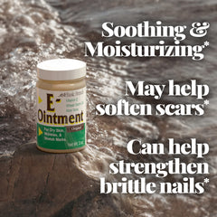 Basic Organics Vitamin E Ointment 3-pack with jars