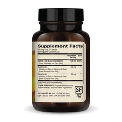 Close-up of tocopherols and tocotrienols blend in Vitamin E