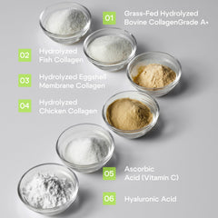 Hydrolyzed collagen peptides for rapid absorption