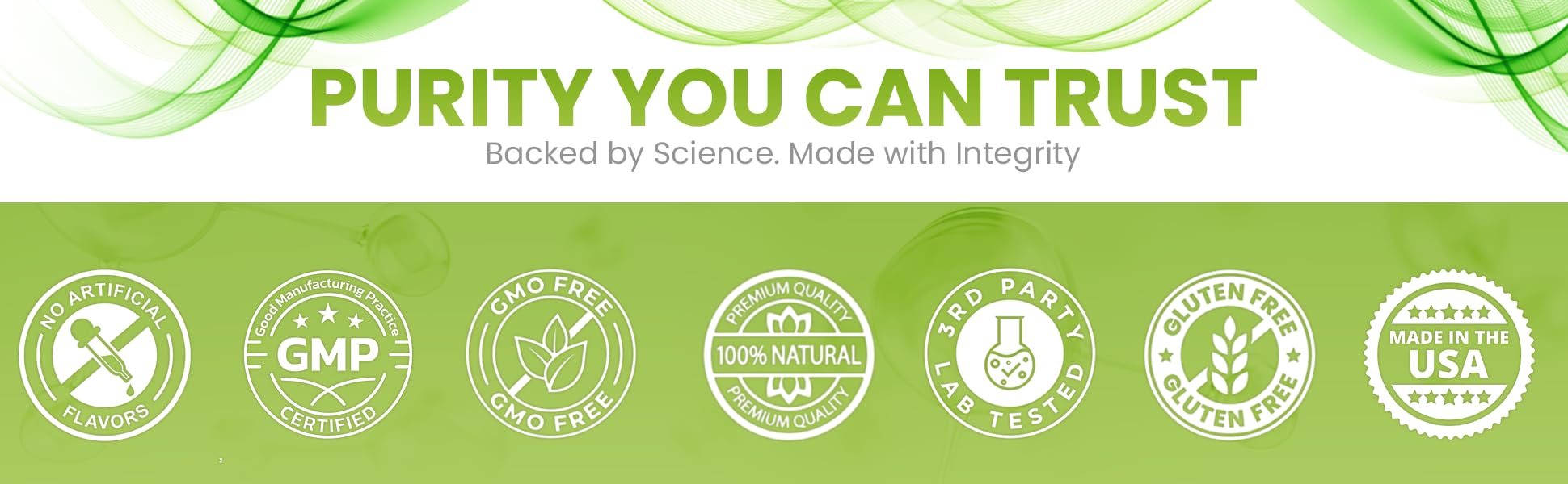 Non-GMO, gluten-free, keto and paleo friendly