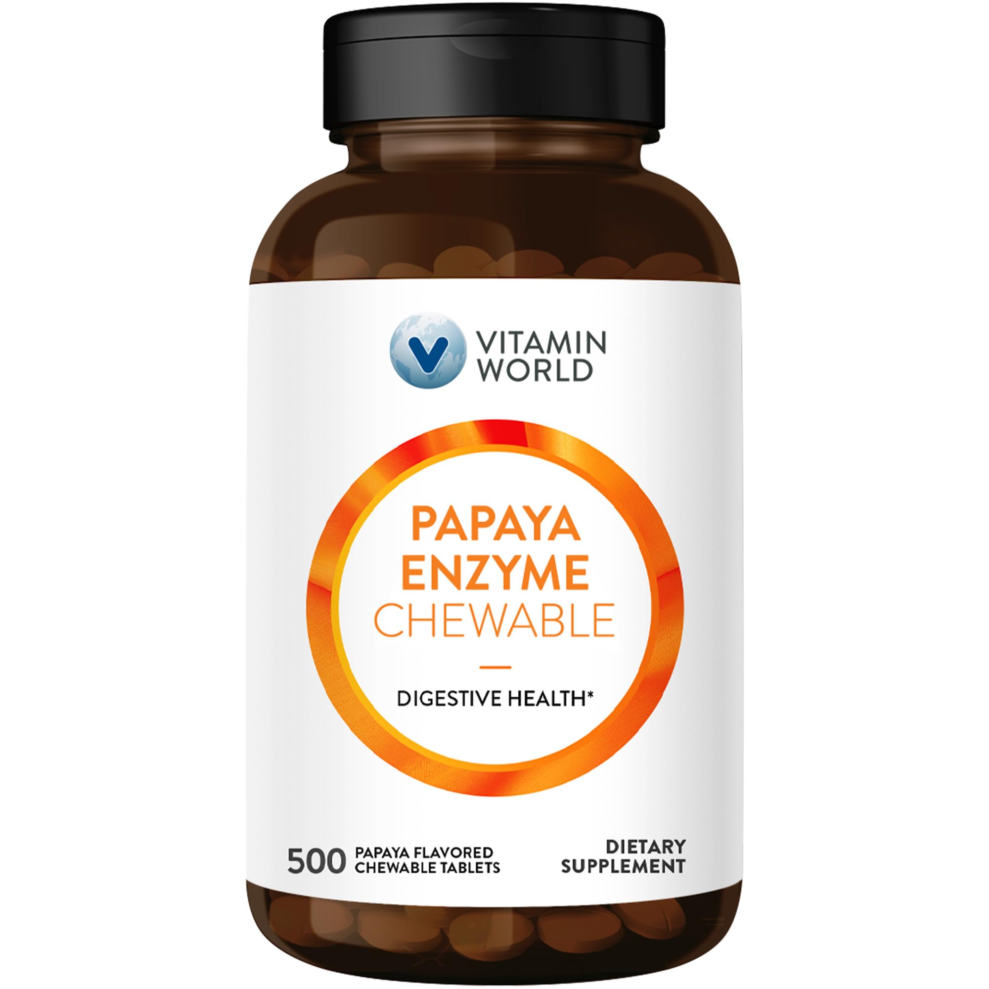 Vitamin World Papaya Enzymes Chewables 500 tablets hero image