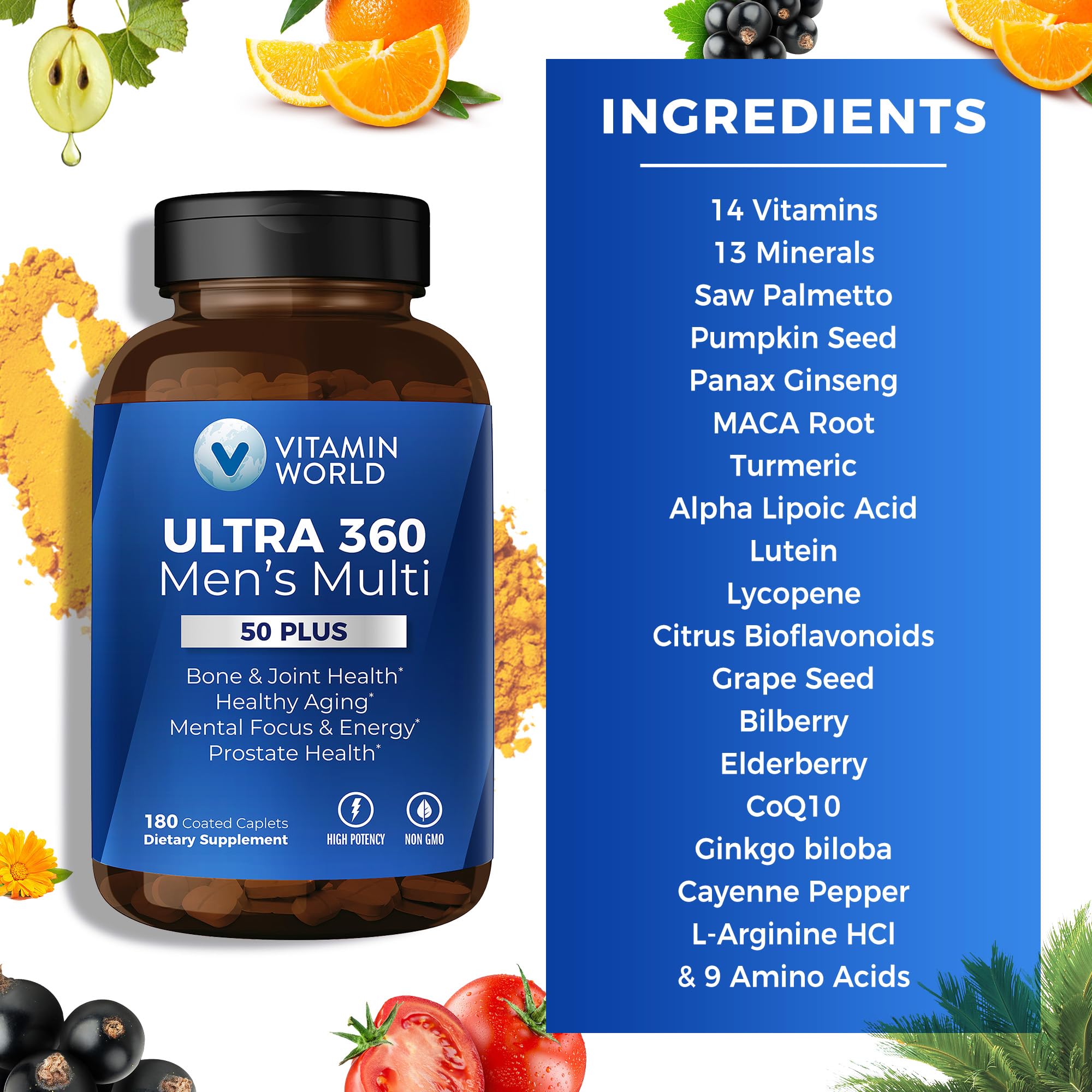 Bone and muscle vitality support with Ultra 360 Men 50+