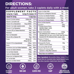 Close-up of Collagen Beauty Blend and vitamin ingredients