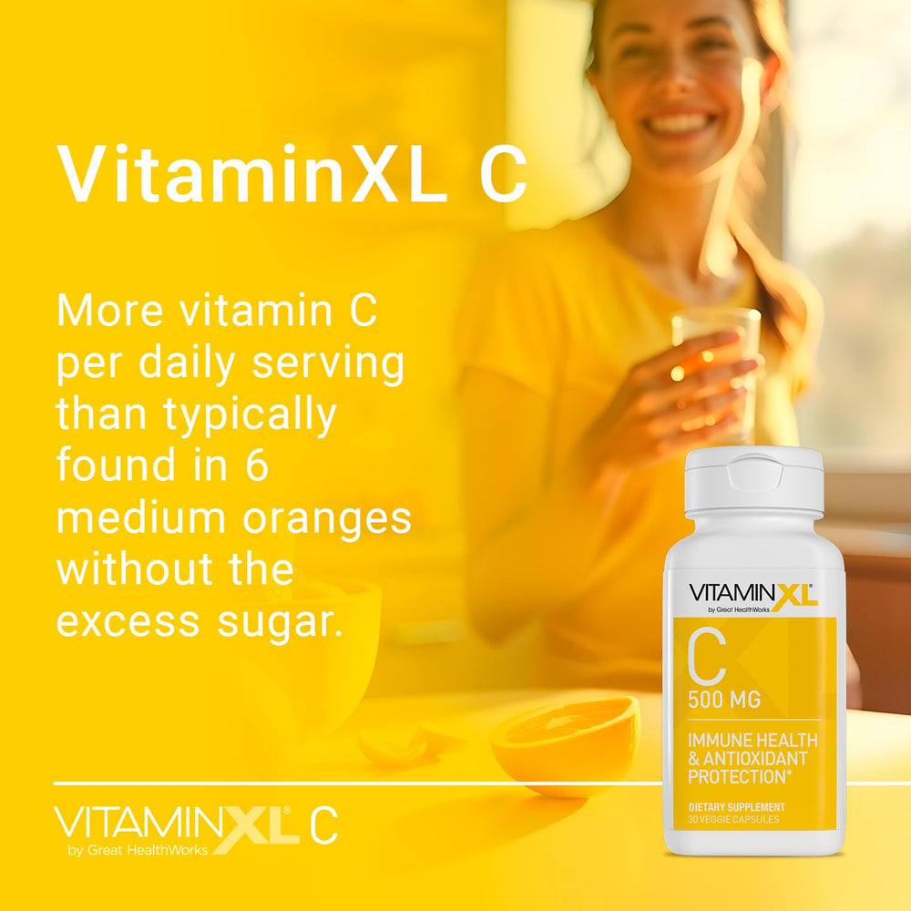 VitaminXL Vitamin C vegan capsules (30 capsules)