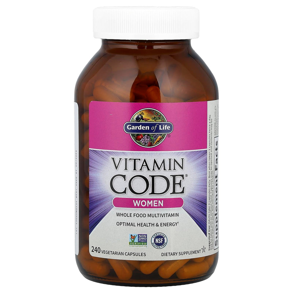23 organic fruits and vegetables used in Vitamin Code Women