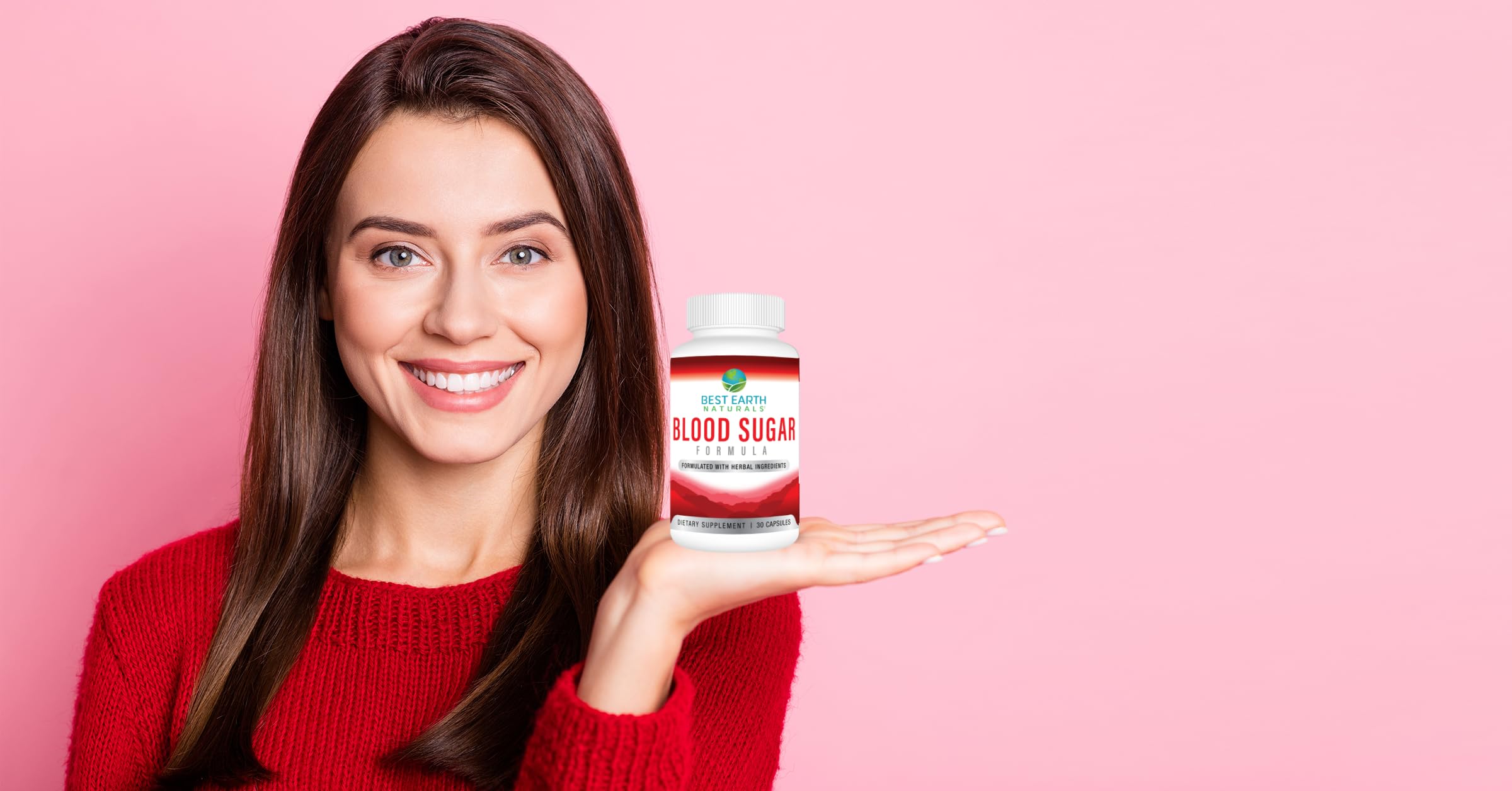 Vitamins and minerals blend close-up