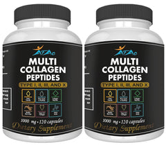 VITAMISAN 2-Pack Multi Collagen Plus bottles with 240 capsules total (80-day supply)