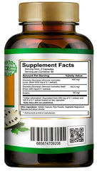 Graviola soursop fruit and leaves