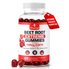 VITAMIZED Beetroot Formula with COQ10 bottle