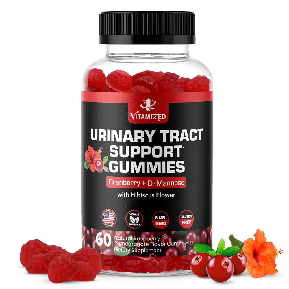 VITAMIZED Cranberry Gummies bottle on white background