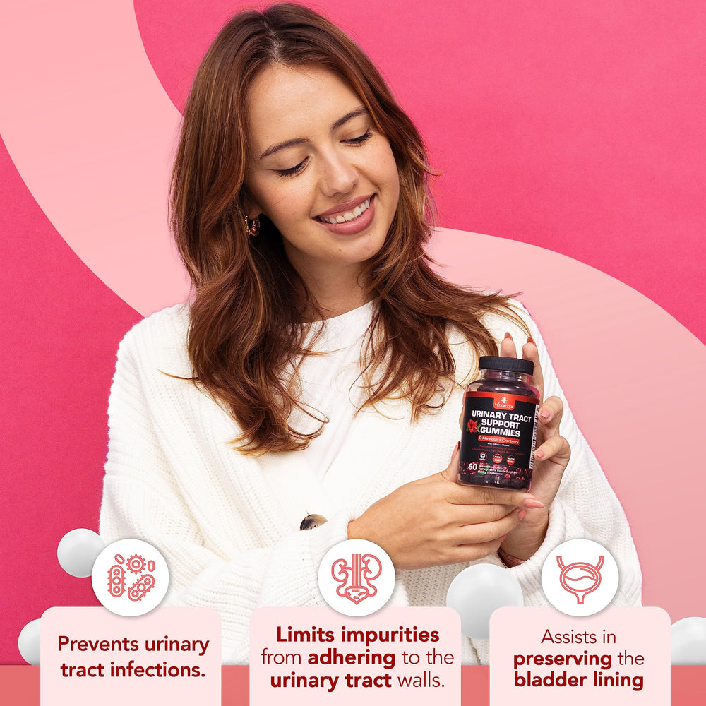 Close-up of gummies showcasing cranberry and hibiscus blend