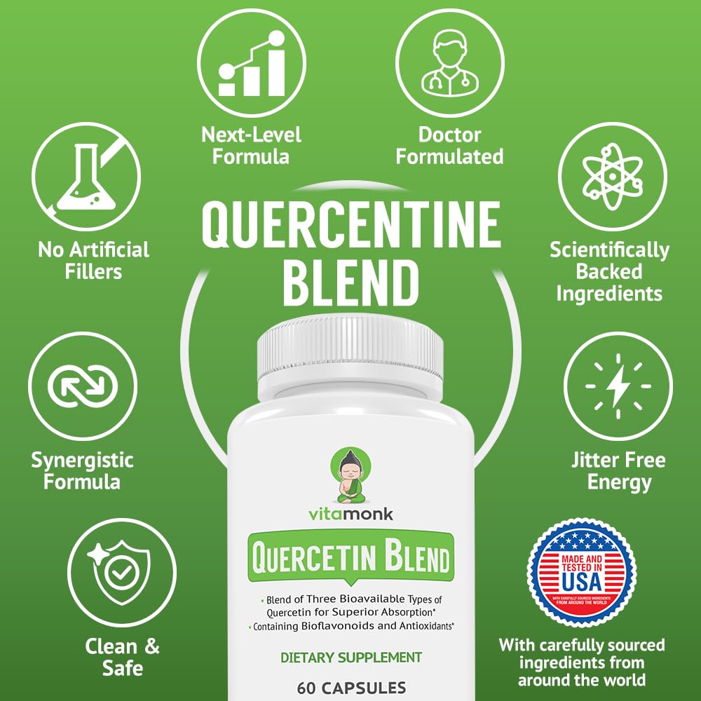 Bromelain enzyme synergy with quercetin blend for joints