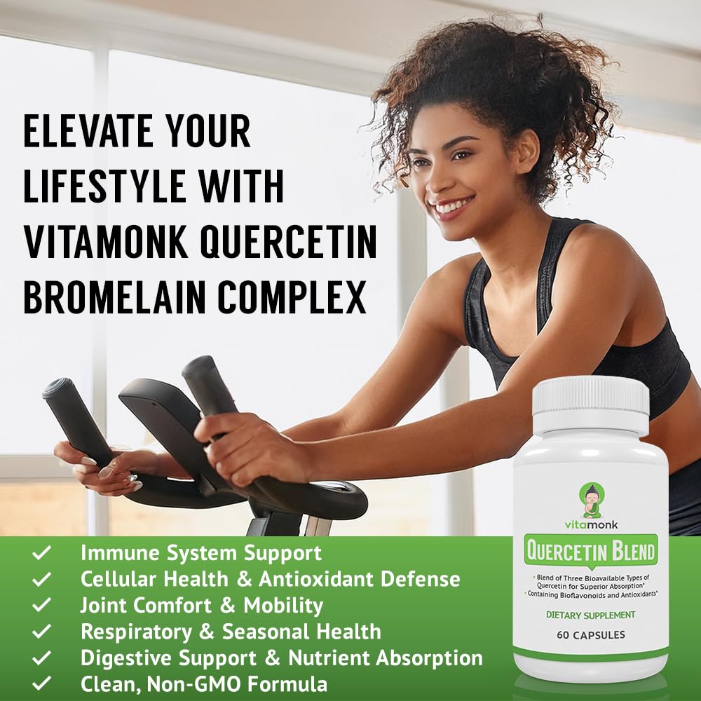 Immune health concept with quercetin supplement