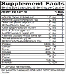 Close-up of Vitanica Bitters Extra bottle