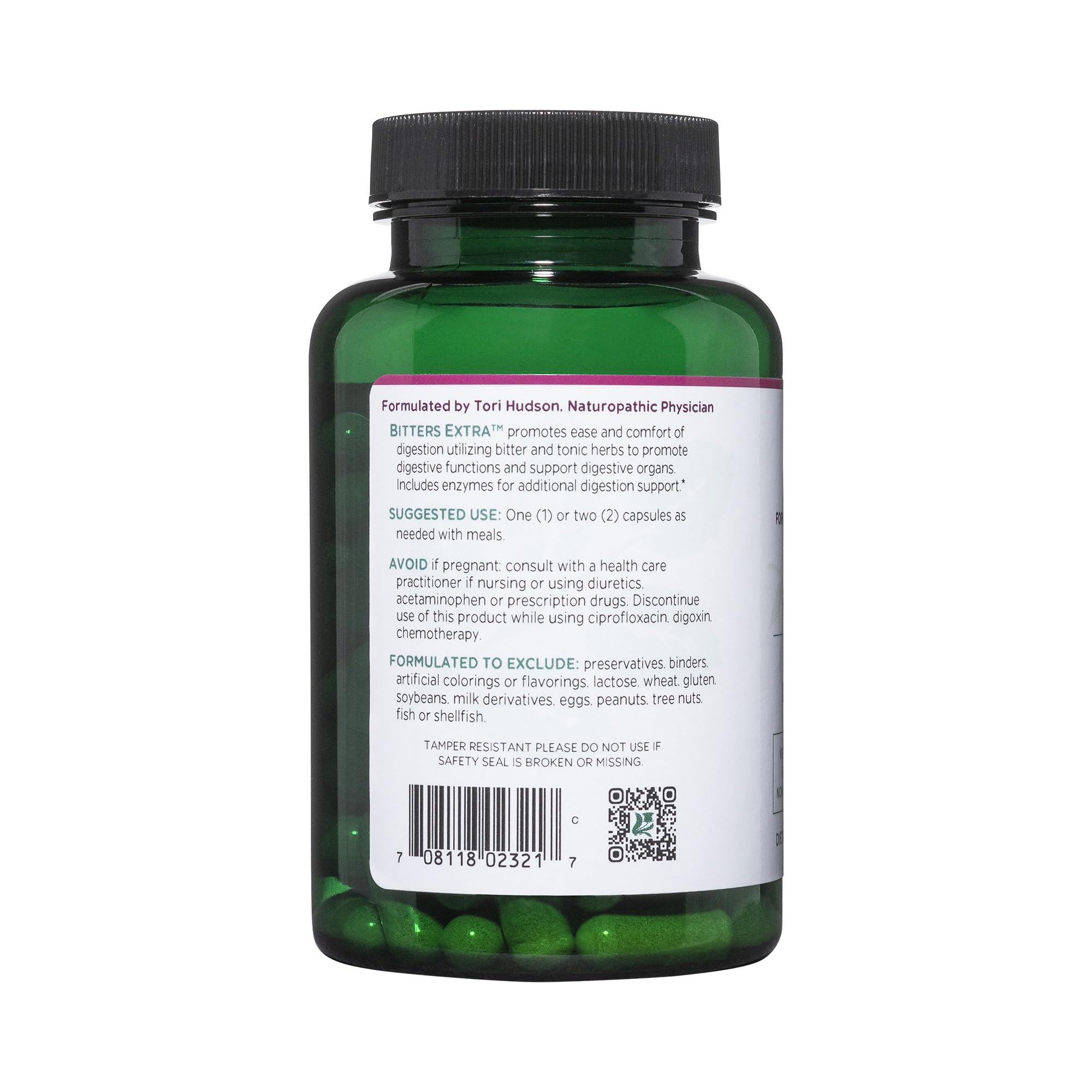 Herbal ingredients used in Vitanica Bitters Extra