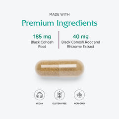Product label displaying 2.5% triterpene glycosides content