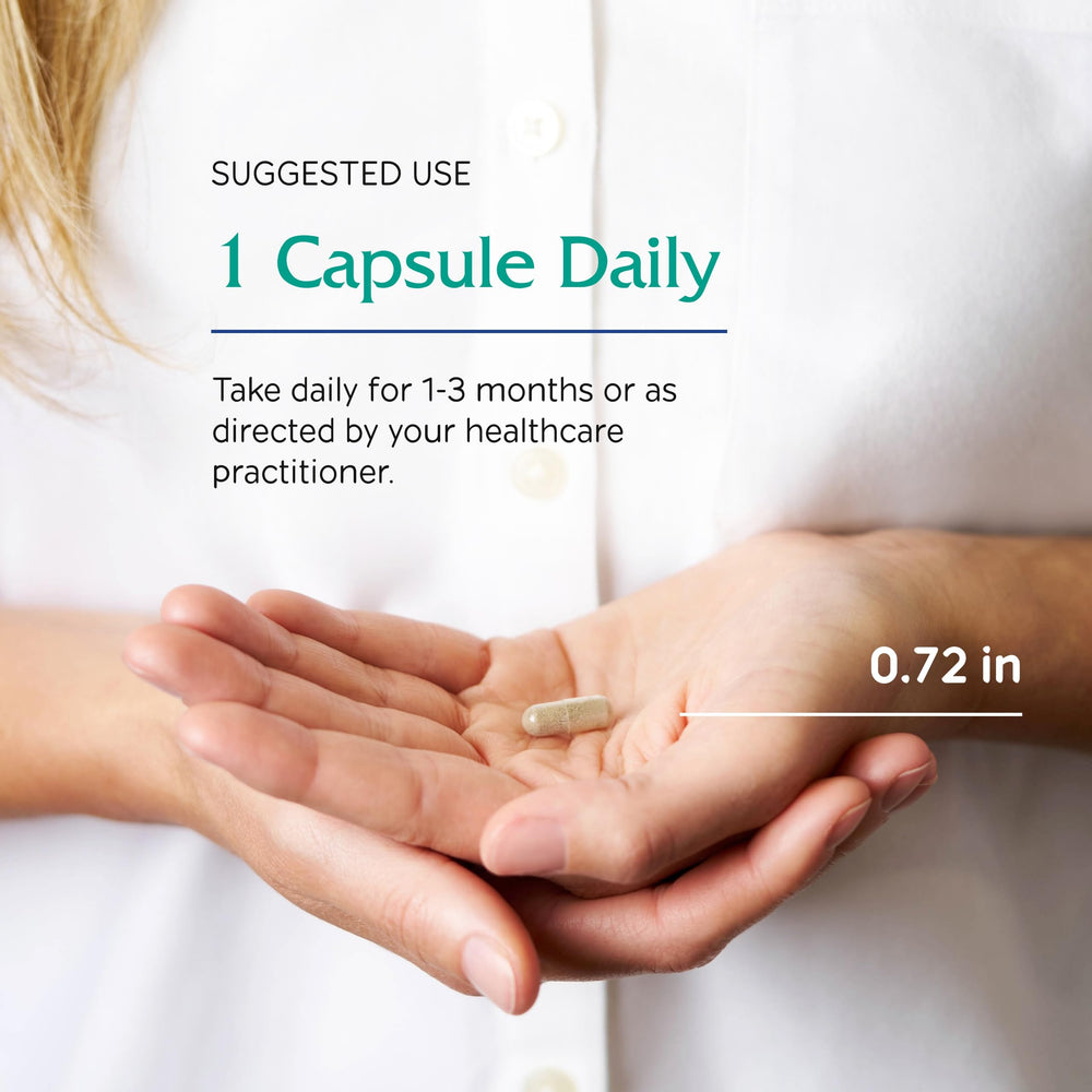 Non-GMO label on Vitex supplement