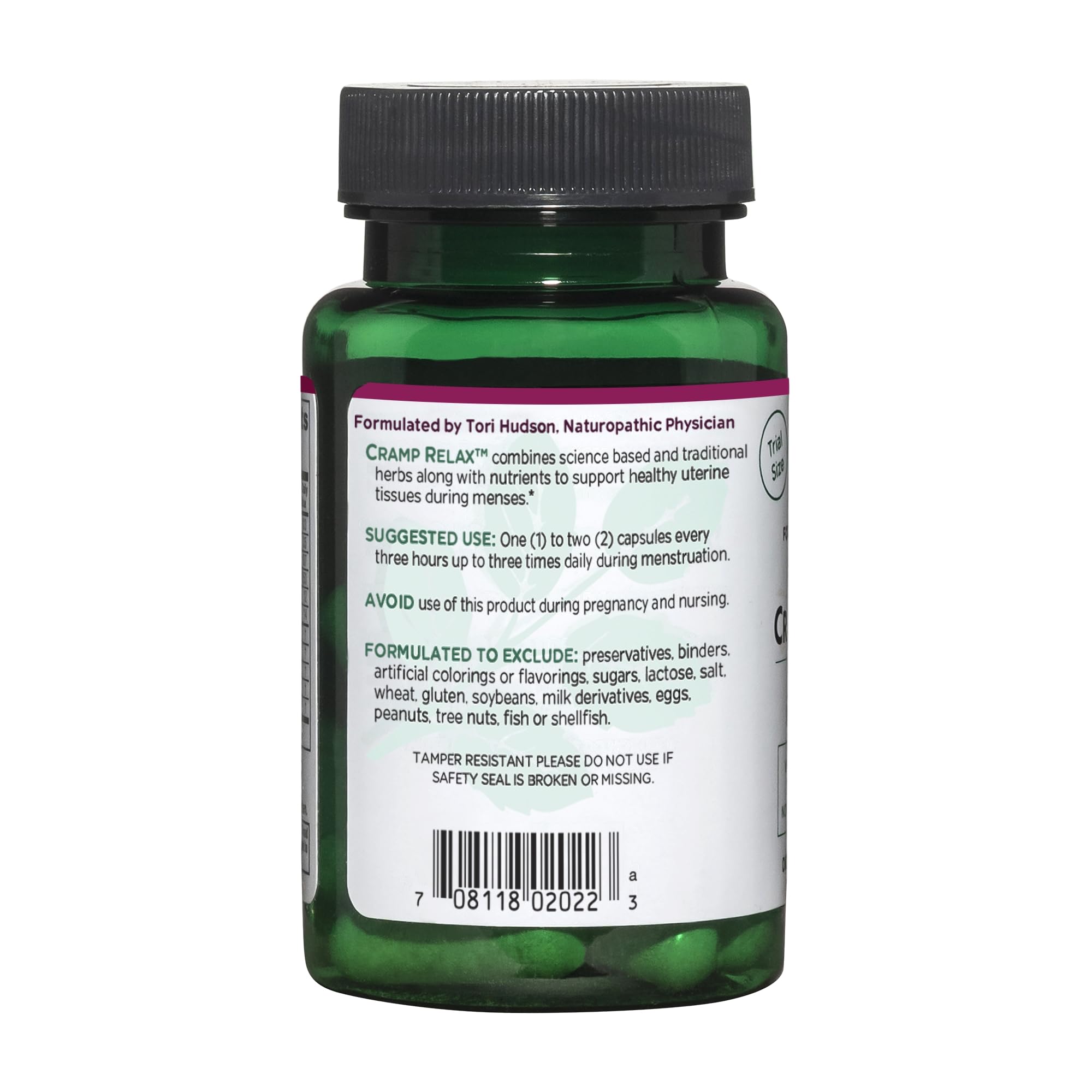 Vegan Cramp Relax capsules (15 capsules)