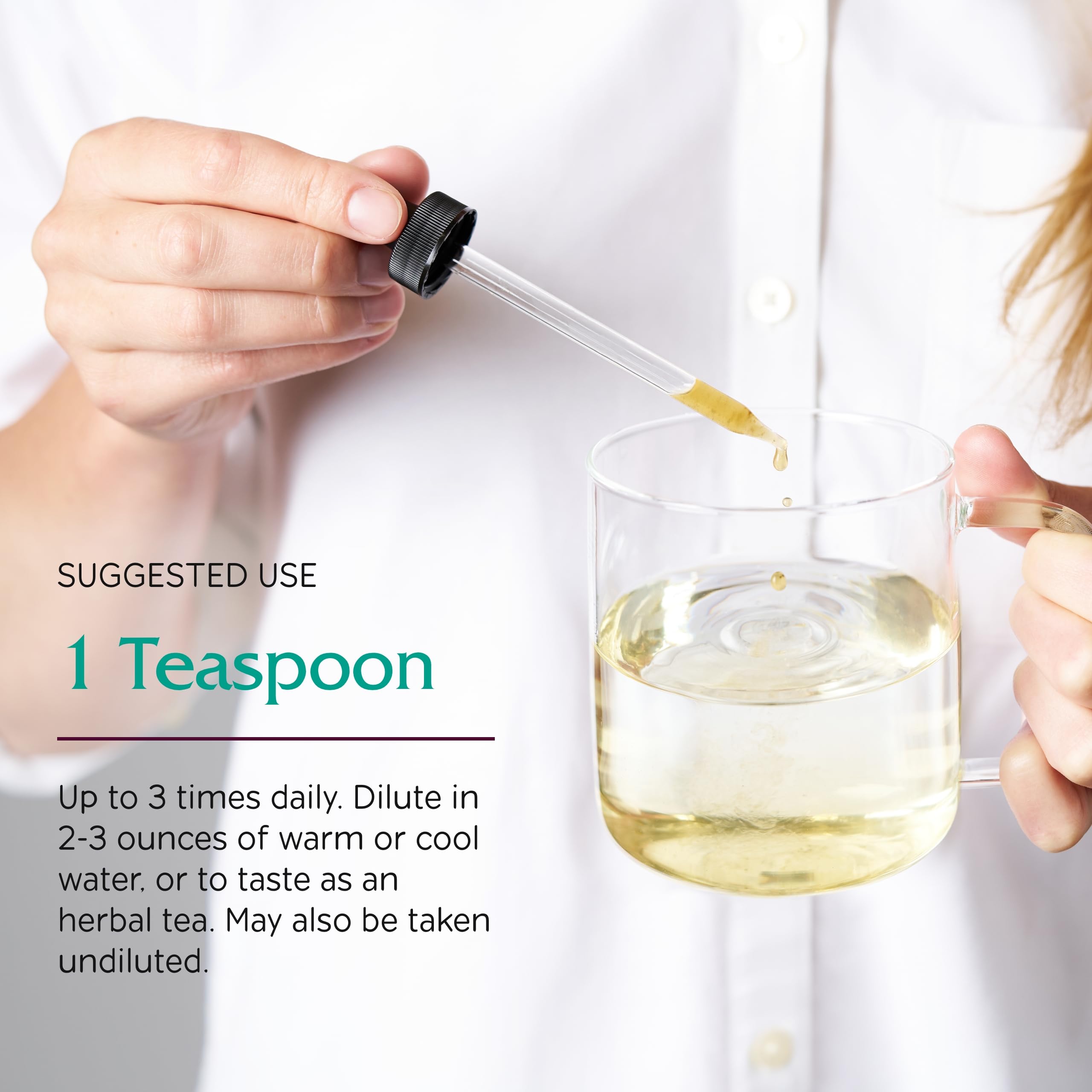 Passion flower and botanicals in Daily Calm Tonic