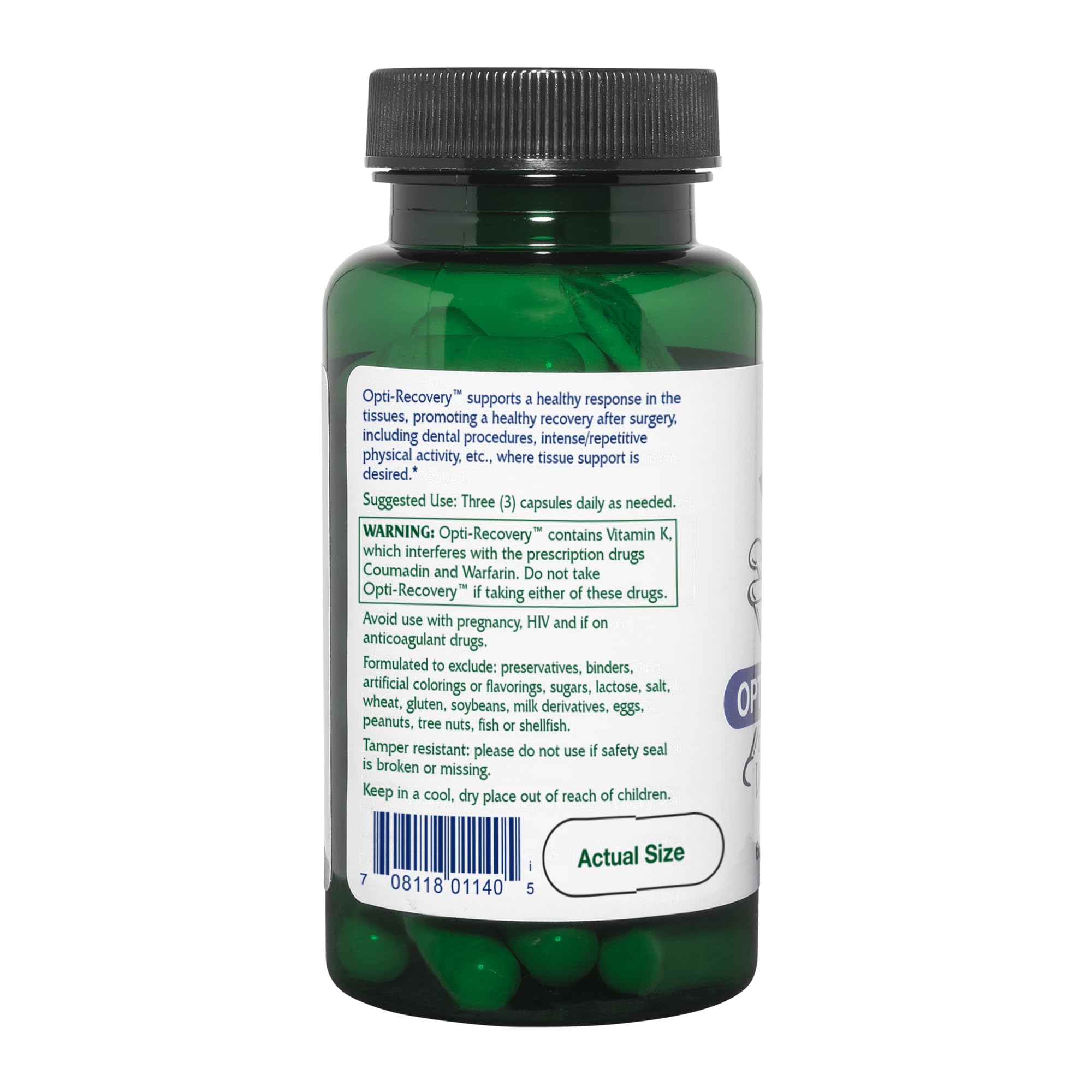 Opti-Recovery immune support ingredients