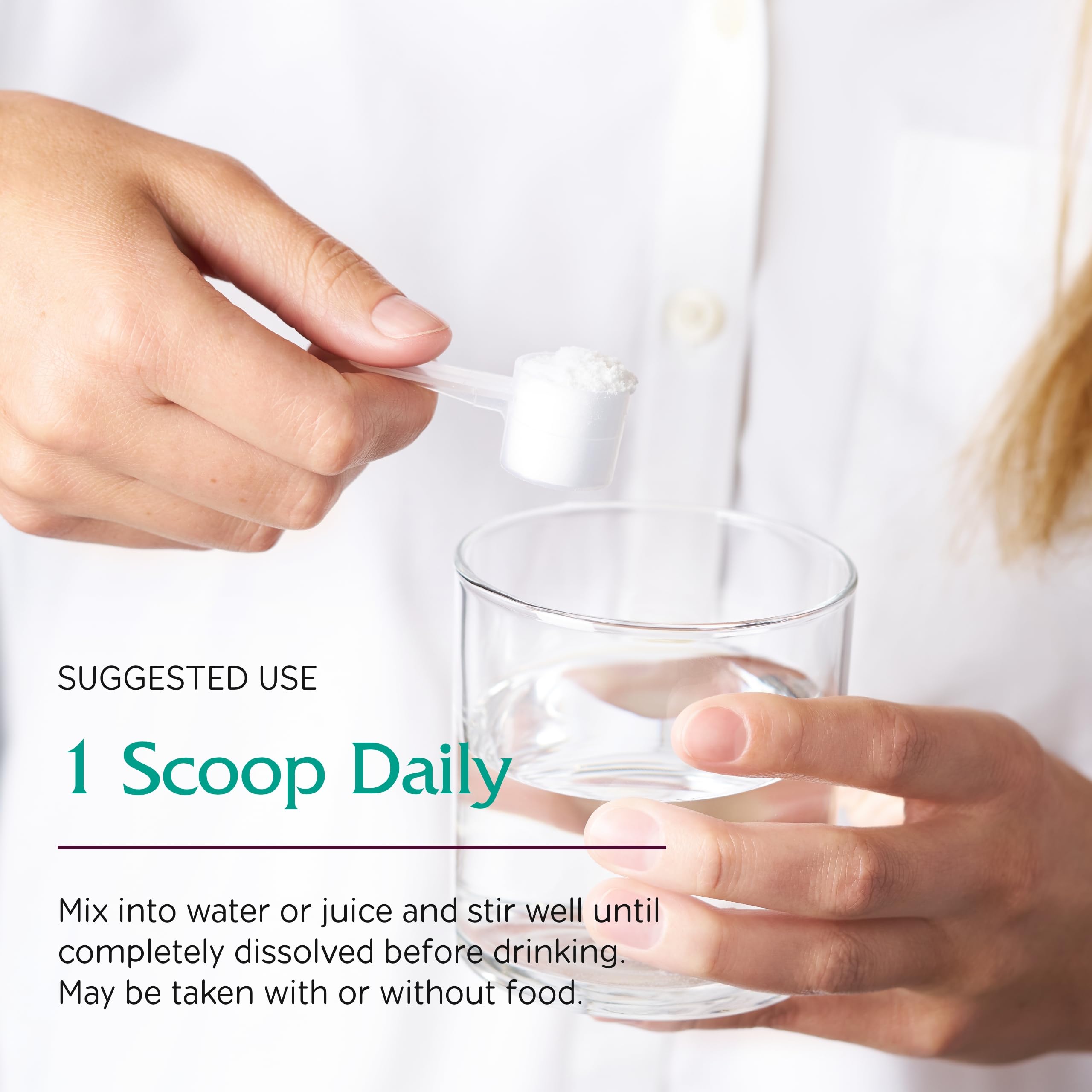 Vitanica nutrition panel closeup displaying ingredient transparency and dosing