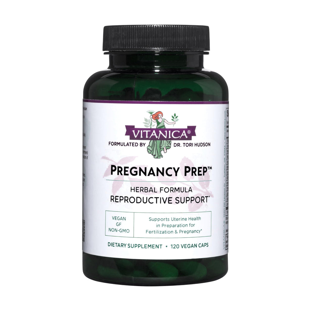 Vitanica Pregnancy Prep bottle label