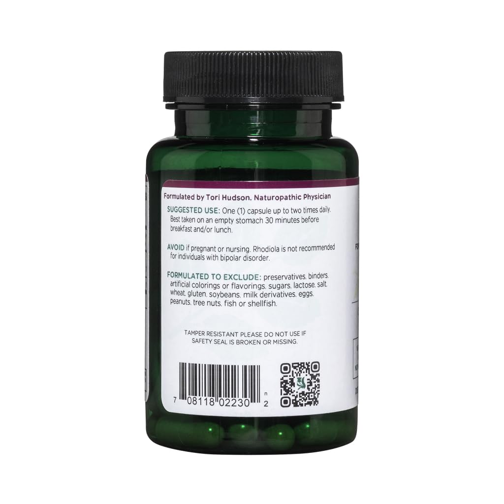 Rhodiola Rosea root extract 200mg per serving