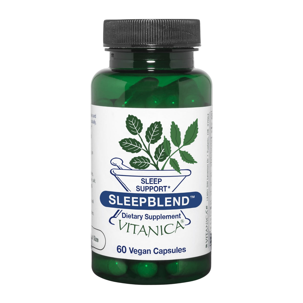 Vitanica Sleepblend bottle with 60 capsules