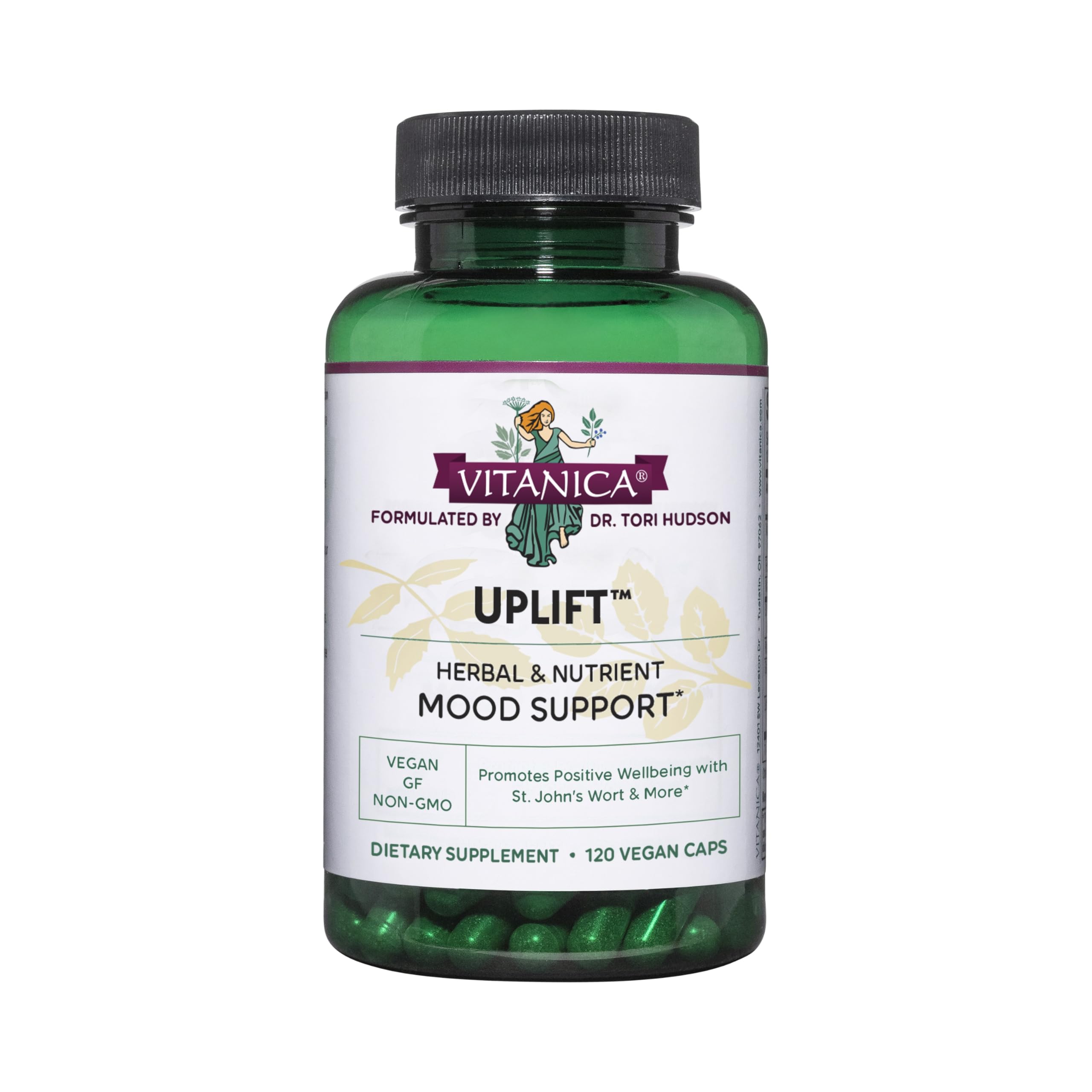 Vitanica Uplift bottle and packaging