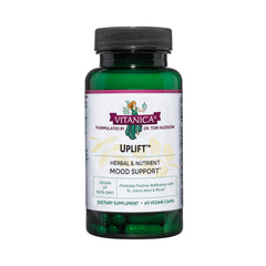 Bottle of Vitanica Uplift mood and emotional support