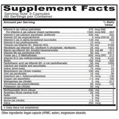 Vitanica Women's Symmetry bottle with 180 vegan capsules