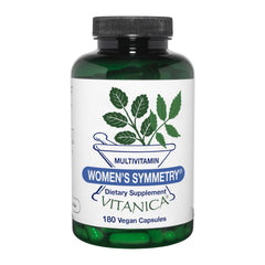 Vitanica Women's Symmetry bottle with 180 capsules – hero image