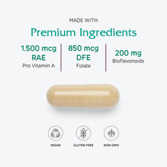 Hypoallergenic, preservative-free formula of Women's Symmetry