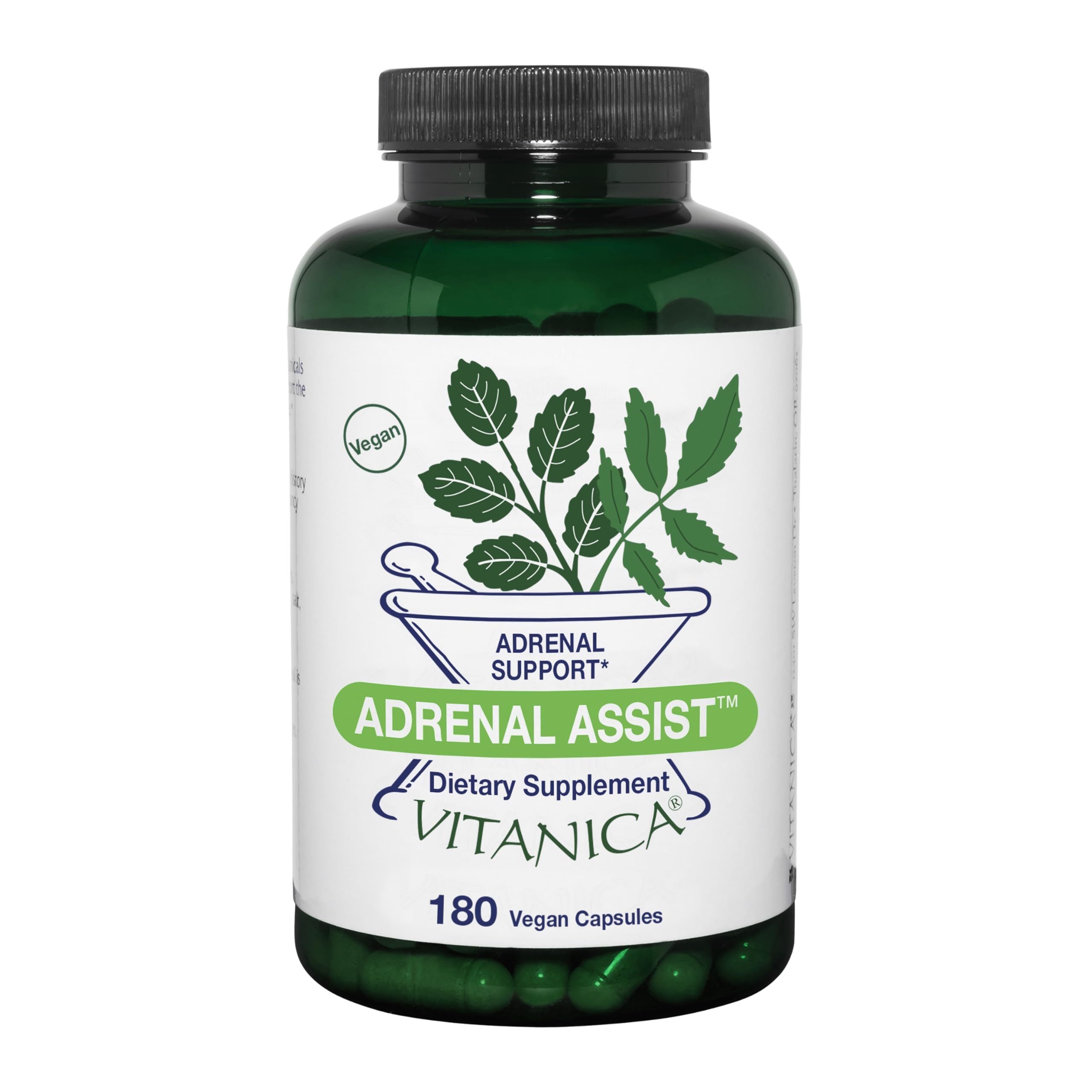 Vitanica Adrenal Assist bottle with label