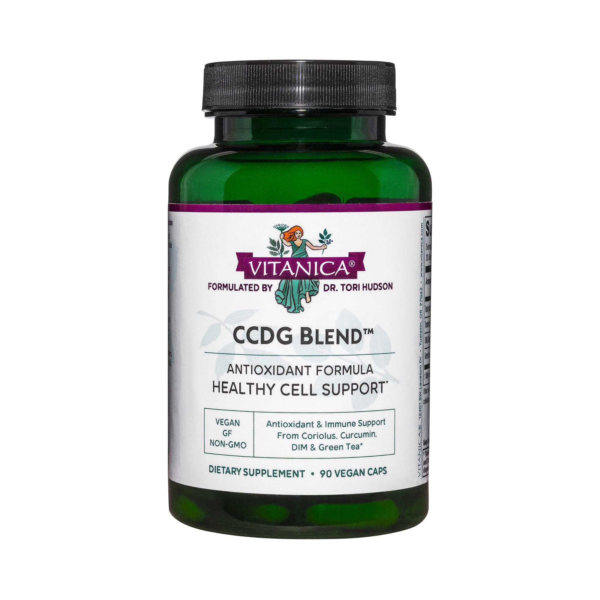 Vitanica CCDG Blend immune support supplement bottle