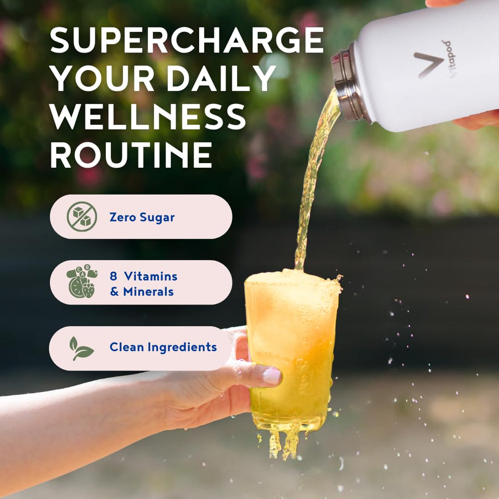 Energy and nutrition facts for Vitapod Energy+ Orange Zest