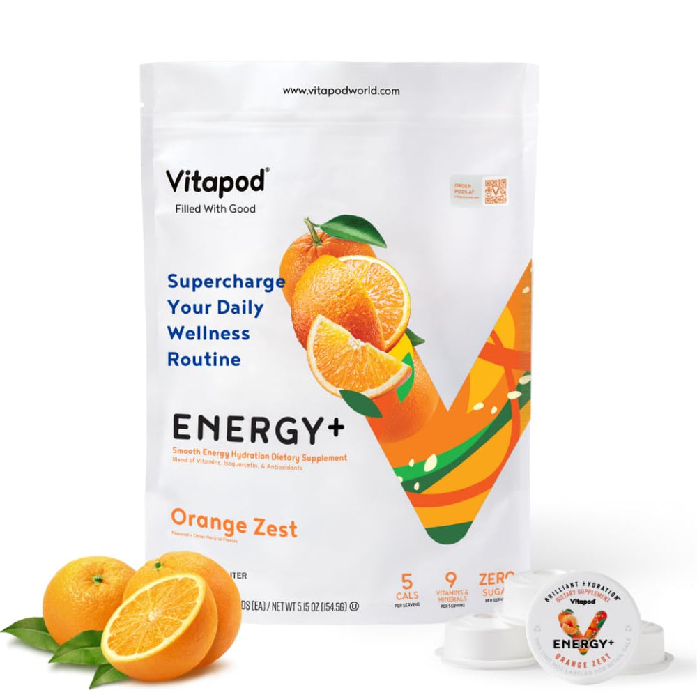 Vitapod Energy+ Orange Zest pods