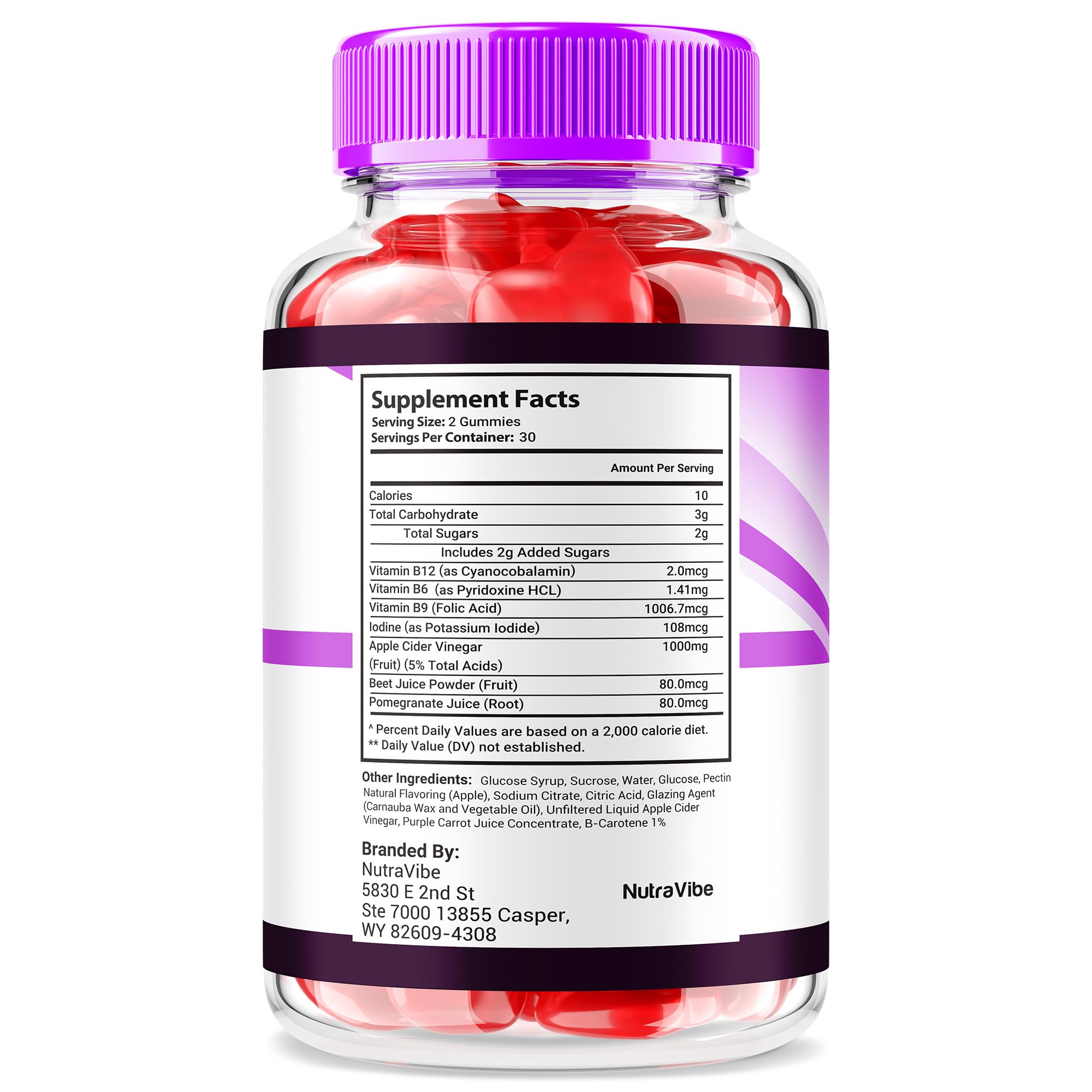 VitaRenew Gummies bottle 1 with label visible