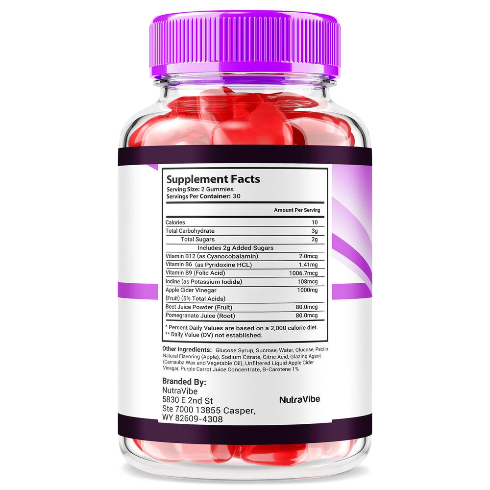 VitaRenew Gummies bottle 1 with label visible