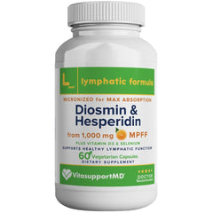 VITASUPPORTMD MPFF lymphatic formula with 1000 mg diosmin and hesperidin capsules