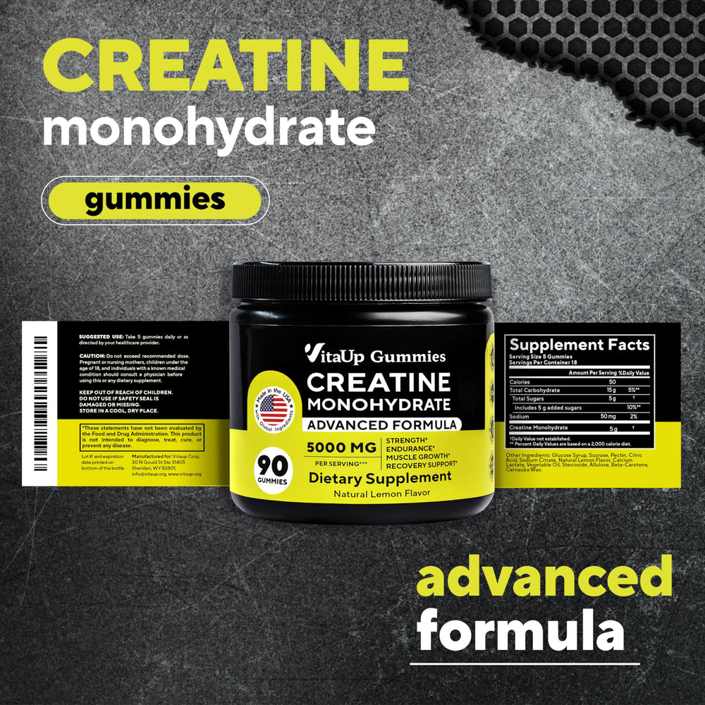 Unboxing VitaUp Creatine Monohydrate Gummies