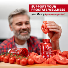 Close-up of concentrated tomato extract and carotenoids