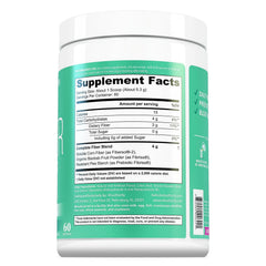 Vitauthority closeup scoop of apple flavored powder for easy mixing