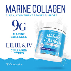Label highlighting 10,000 mg per scoop and 9 g protein