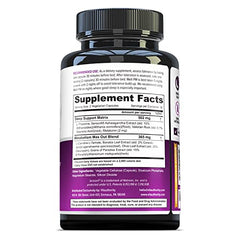 MELT PM bottle label highlighting Sensoril Ashwagandha