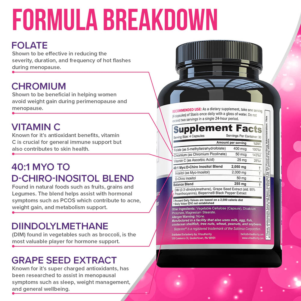 PMS relief and clearer skin concept image