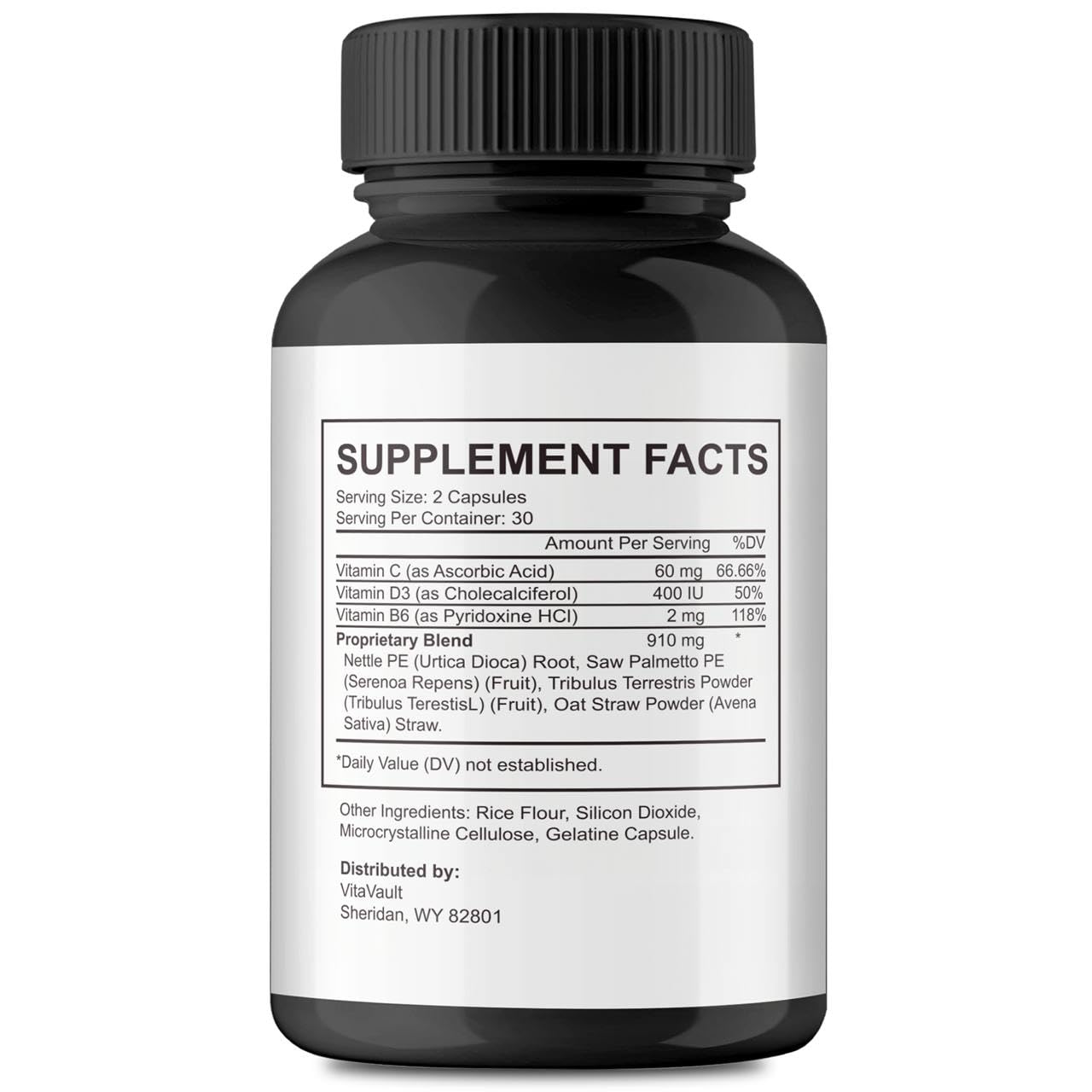 Close-up of M.E.N Balance Pro capsules