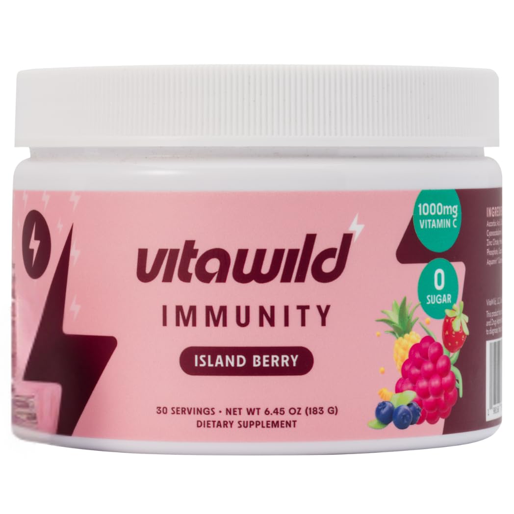 VitaWild immunity hydration packets ready for on-the-go immune support.