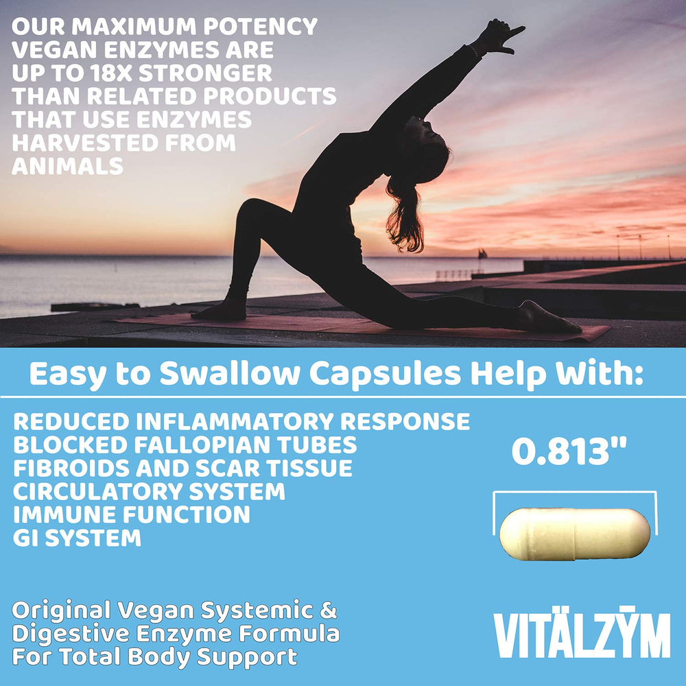 Active vitality recovery support from VITÄLZYM 450 capsules after exercise