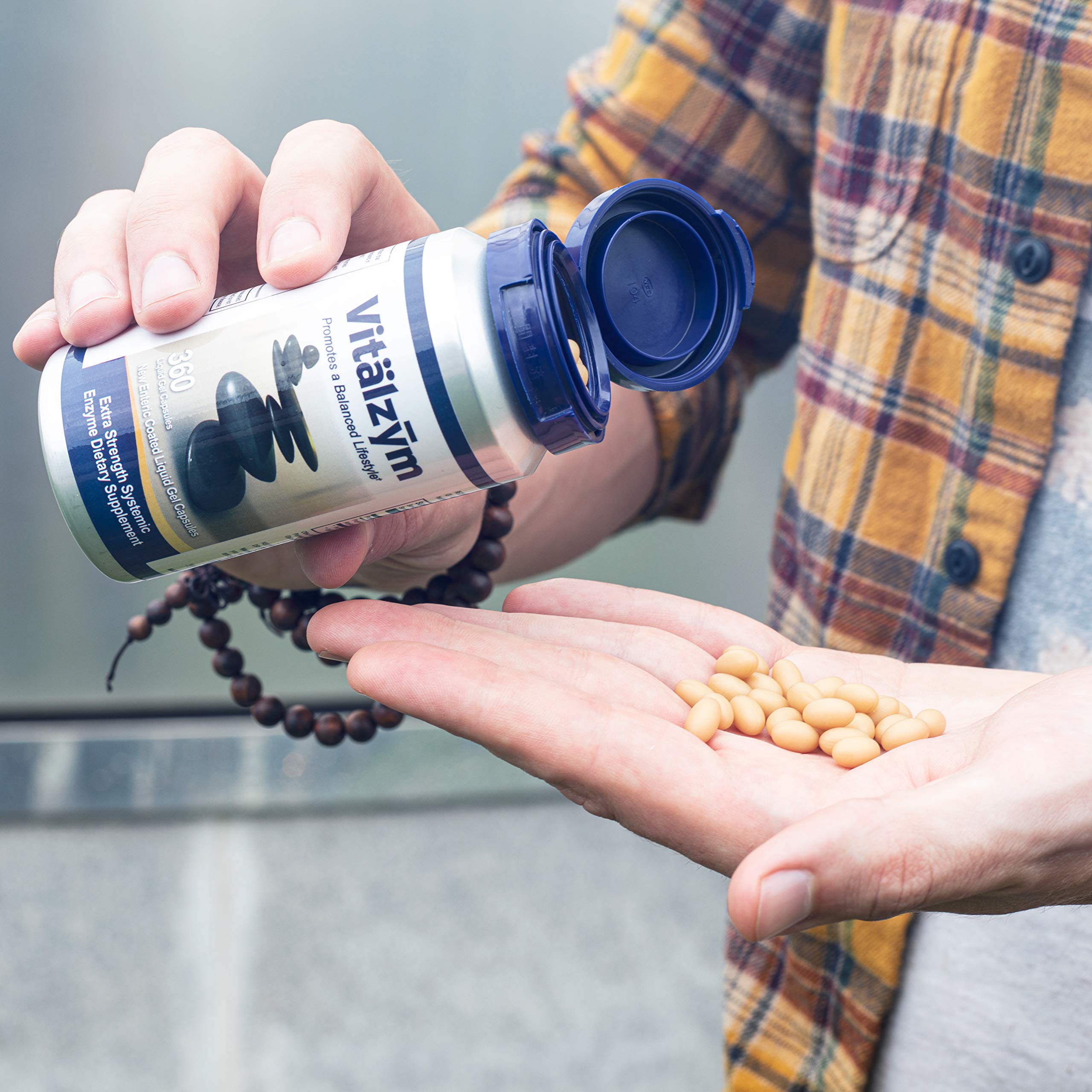 Enteric-coated soft gel capsules for maximum absorption